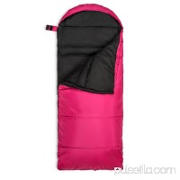 Lucky Bums Youth Muir Sleeping Bag 40°F/5°C with Digital Accessory Pocket and Carry Bag, Kryptek Highlander   